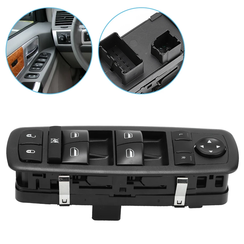 3 Pins Front Left Power Window Master Control Switch Button Lifter 4602535AE 4602535AG for Chrysler Town & Country 2008-2009