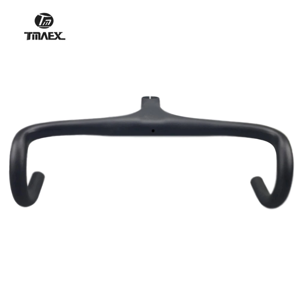 Integrated Road Bike Handlebar with Stem, Super Light, 100% Full Carbon Fiber, Cycling Parts, New Model