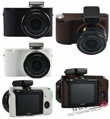 Nice Soft Silicone Rubber Camera Protective Body Cover Case Skin Camera case bag for Samsung NX3000