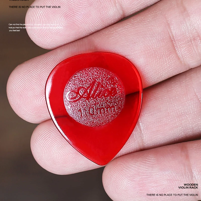 5pcs/10pcs Alice Guitar Picks Clear Water Drop Plectrum Thickness 1.0/2.0/3.0mm Guitar Accessories for Acoustic Electric Guitar
