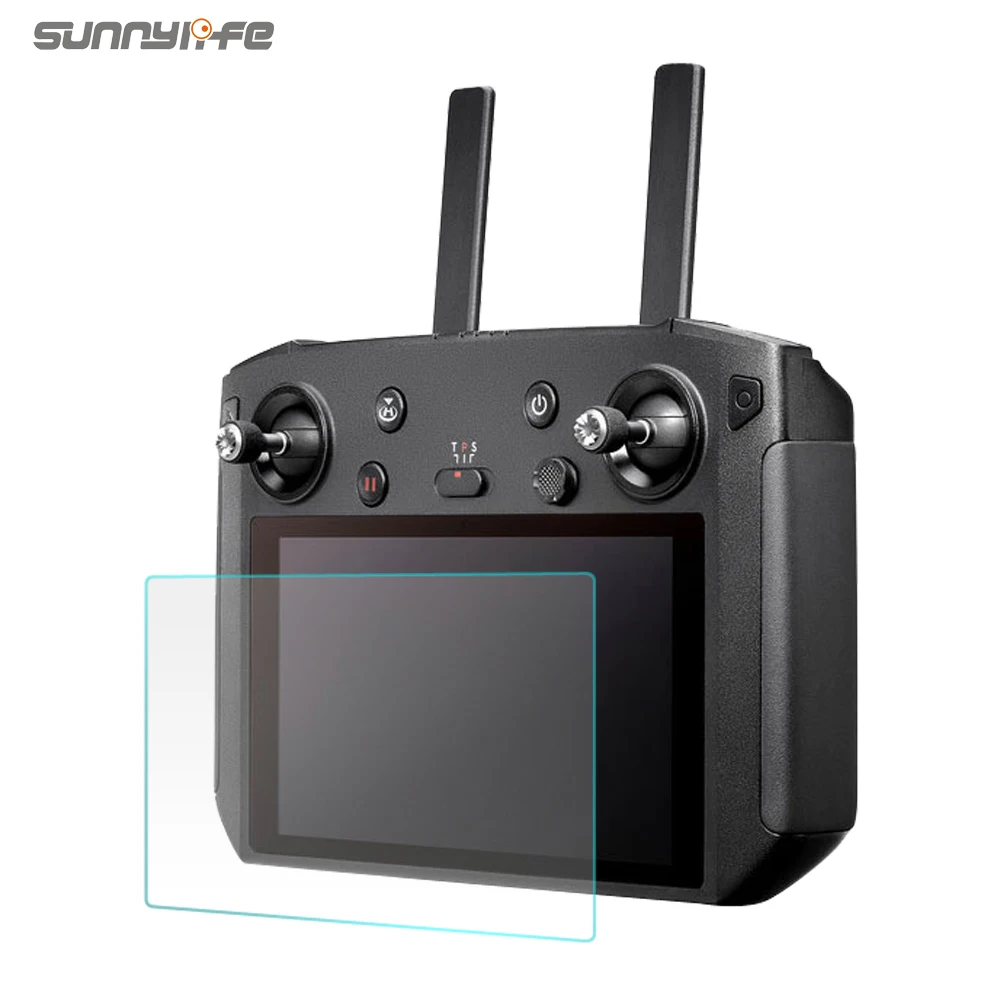 Sunnylife 5.5in Screen Protective Film Tempered Glass Film for DJI RC PRO/ M300RTK/ Smart Controller T20 Crop Protection Drone