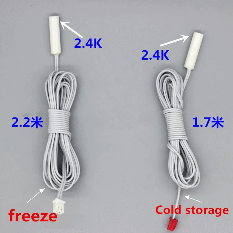 2PCS A la carte counters/cold cupboard/Fresh reveals ark/refrigerator freezer Temperature probe temp detector temperature Sensor