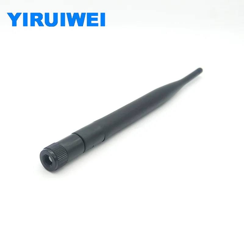 Antena 5dbi sma fêmea 2.4ghz, antena para transmissor ou módulo receptor de áudio e vídeo sem fio de 2.3-2.8ghz