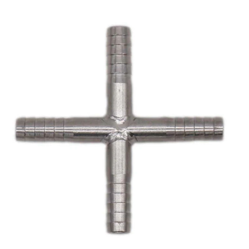 Stainless Barb Cross 1/4