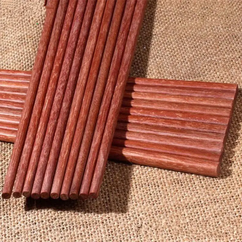

Natural Wooden Bamboo Chopsticks Health Without Lacquer Wax Tableware Dinnerware Hashi Sushi Chinese F20173901