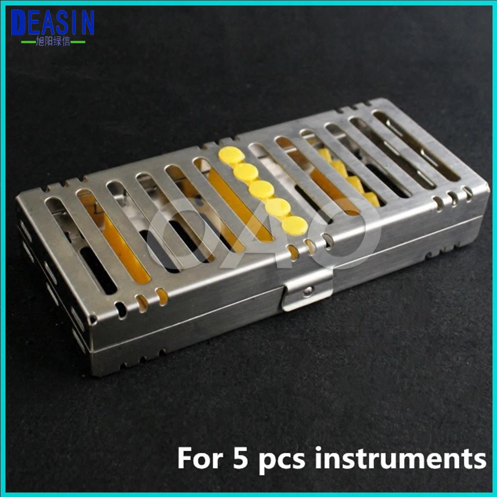 

Dental stainless steel disinfection placing box for 5 pcs dental instrument for instrument disinfection plate
