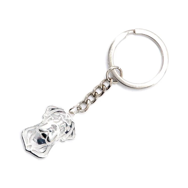 المرأة سبيكة مجوهرات قصب كورسو الكلب قلادة سلاسل المفاتيح #3