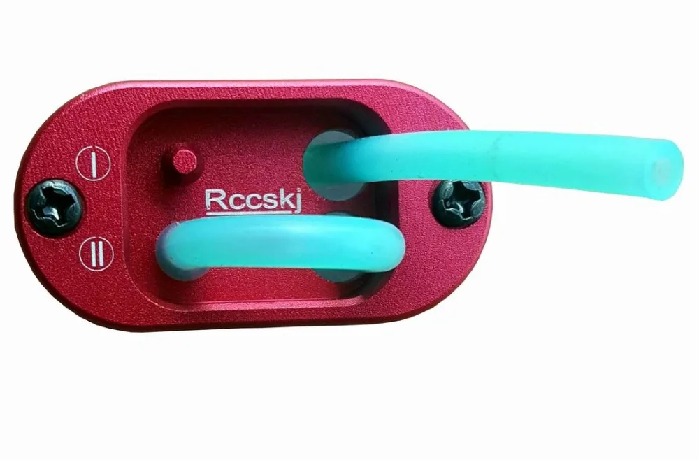 Nowość! rccskj 8102 CNC Fuel Dot czerwony/niebieski/czarny kolor dla samolotu RC