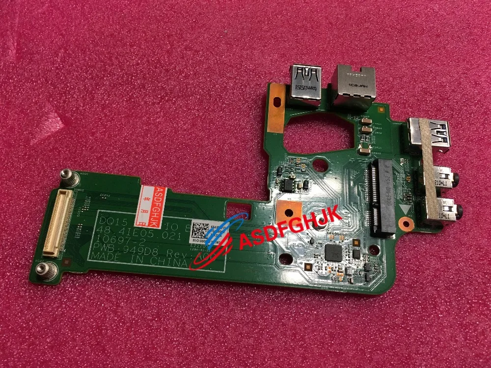 UseFOR DELL Inspiron 15 M5110 Audio Jack Port Ethernet USB THA01 48.4IE05.021 55.4IE02.101G Y8F7C 0Y8F7C CN-0Y8F7C 100% TESED OK image 2