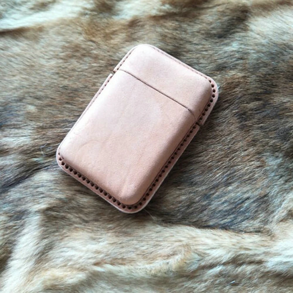 DIY leather craft cigarette bag case fixed plastic mould 2moulds/set inner and outer