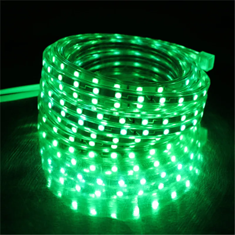 

LED Strip 5050 220V Waterproof Flexible LED light Tape 220V lamp Outdoor String 1M 2M 3M 4M 5M 10M 12M 15M 20M 25M 60LEDs/M