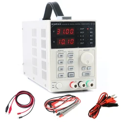 KA3010D Programmable Laboratory Variable Adjustable 30V 10A 5A 0.01V 0.001A Linear DC Power Supply Digital Regulated Lab Grade