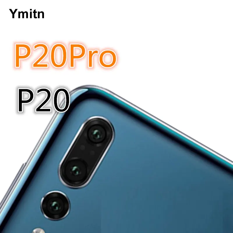 100% Ymitn New Housing Back Camera Lens Cover with Adhesive Replacement For HuaWei P20 EML-AL00 P20 pro P20 Plus CLT-AL01