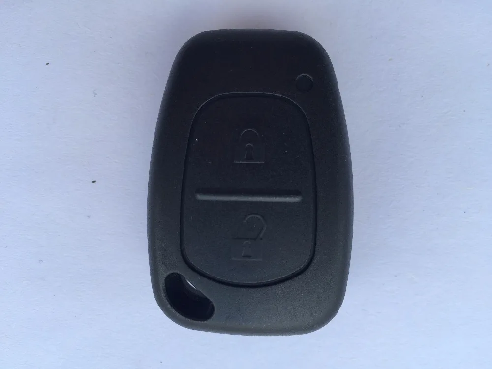 1Pc 2 Button Remote Car Key Shell Case Fob Cover For Renault Traffic Master Vivaro Movano Kangoo For Nissan No Blade No Logo Hot