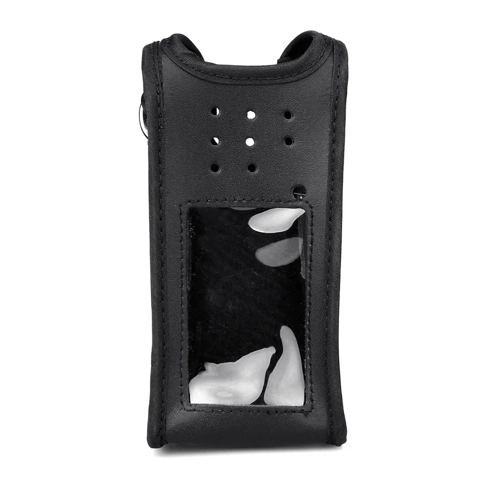 Couro personalizado Walkie Talkie Holster, Maleta Titular para Ailunce HD1 Retevis RT29 DMR Ham Radio Acessórios, J9131H