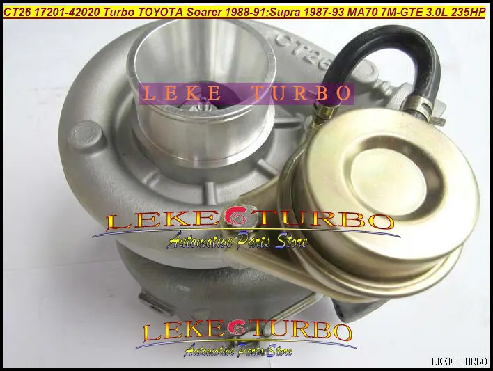 CT26 17201-42020 17201-42030 1720142030 17201 42030 Turbo Turbocharger For TOYOTA SUPRA SOARER 1987-93 7M-GTE 7MGTE 7MGTEU 3.0L