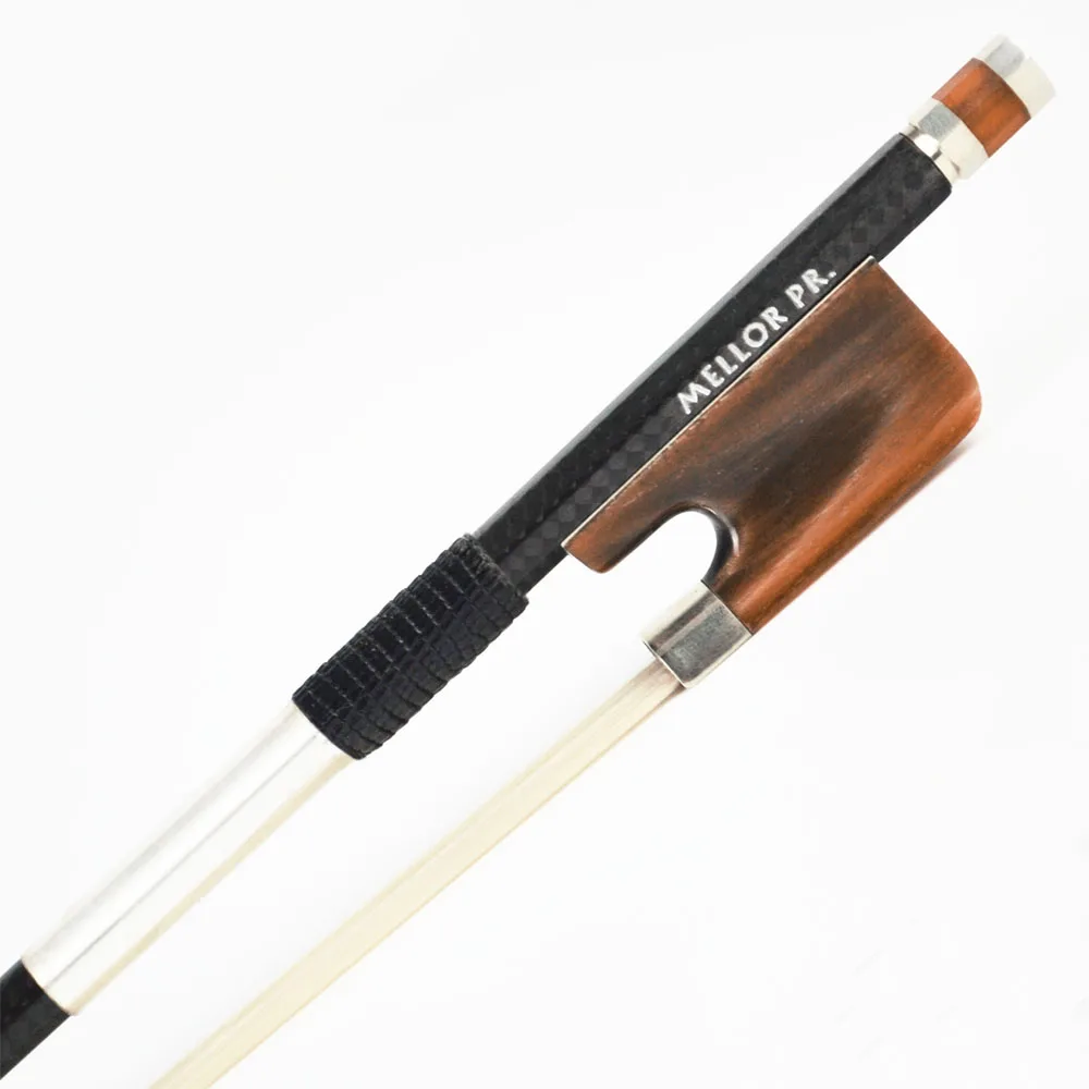 Diamond Carbon Fiber Cello Bow Oxhorn Frog Melody Tone Great Elasticity and Hardness MELLOR Professional Level P3C Accessories