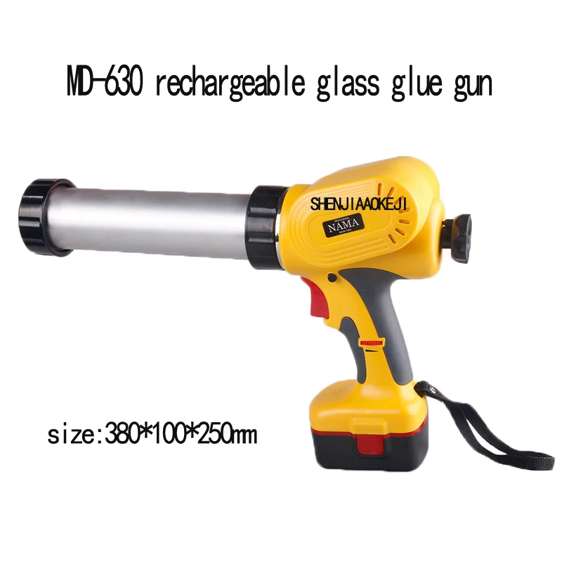 

1PC MD-630 Portable MD-630 Electric glass glue gun handheld rechargeable glue gun caulking gun tools 220V