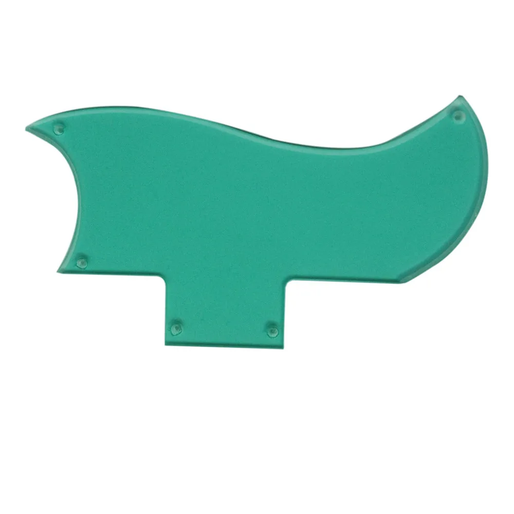 Pleroo Custom Guitar pickgaurd - For 61 SG Guitar Pickguard Scratch Plate , 1 Ply Transparent