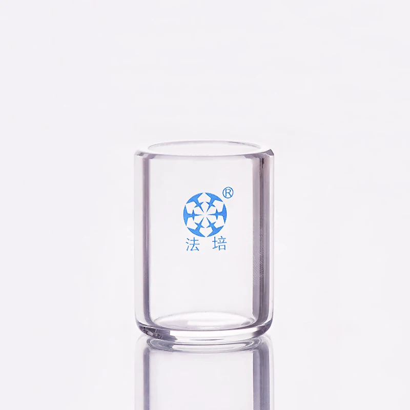 

FAPE Custom flat bottom test tube, O.D.30mm/36mm/47mm, H.=40mm/90mm, Thk. about 2mm/3mm, Beaker without tick marks