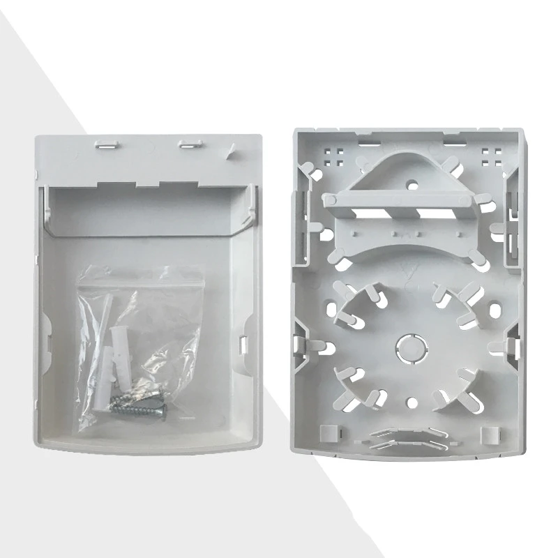 صندوق توزيع الألياف البصرية ، 20 قطعة ، 2 منفذ FTTH ، صندوق تقاطع من النوع SC ABS ، نوع السحب ، شحن مجاني