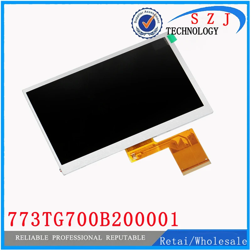 

New 7'' inch 773TG700B200001 LCD display LCD screen internal display size 164*105mm Free shipping