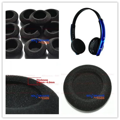 Almofada de orelha substituta, 5 pares de almofadas de espuma para sony dr bt101 drbt 101 fones de ouvido sem fio bluetooth