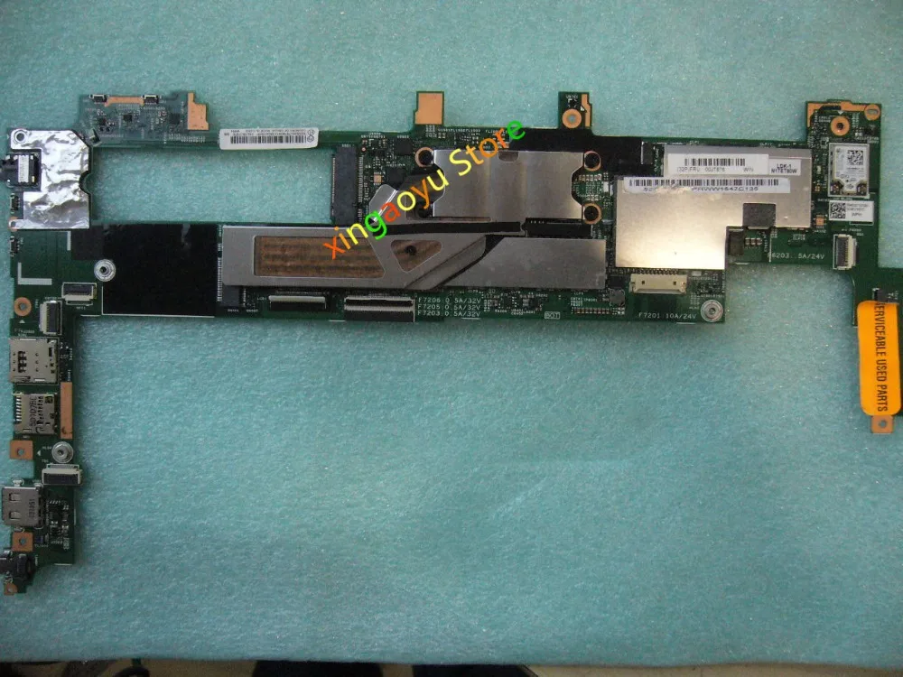 Laptop Motherboard For Lenovo For Thinkpad 20CG Helix 00JT676 14272-1 48.4EO31.011 M-5Y10C 8GB LDK-1.5 100% Tested OK