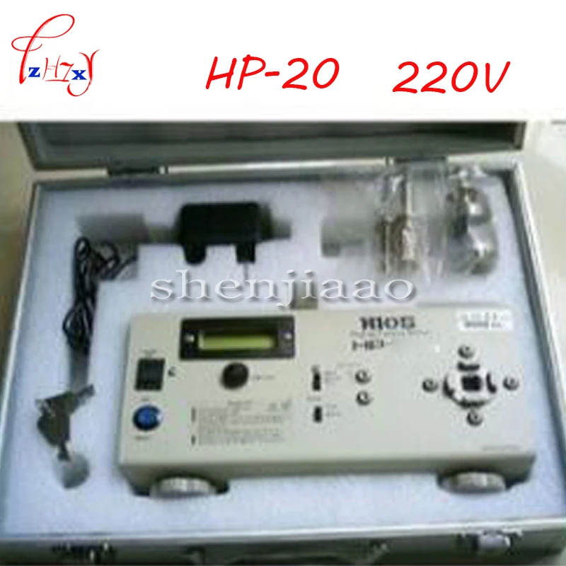 1pc HP-20 medidor de torque digital chave de fenda/chave chave/testador 100-240v ac fonte de alimentação digital máquina de teste de torque