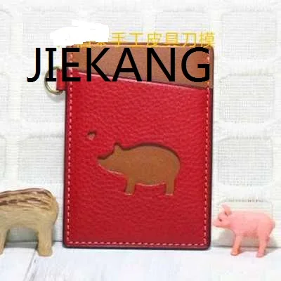 Handicraft sewing supplies leather art leather tool set pig card set knife mold