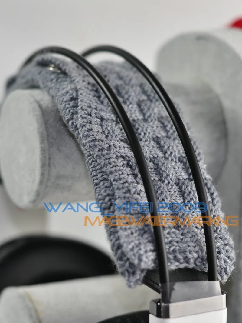 Hand Woven Pure ExtraFine Merino Wool Headband Cushion For AKG Q701 K701 K702 K712 K601 K603 K612 Headphone Top Head Band
