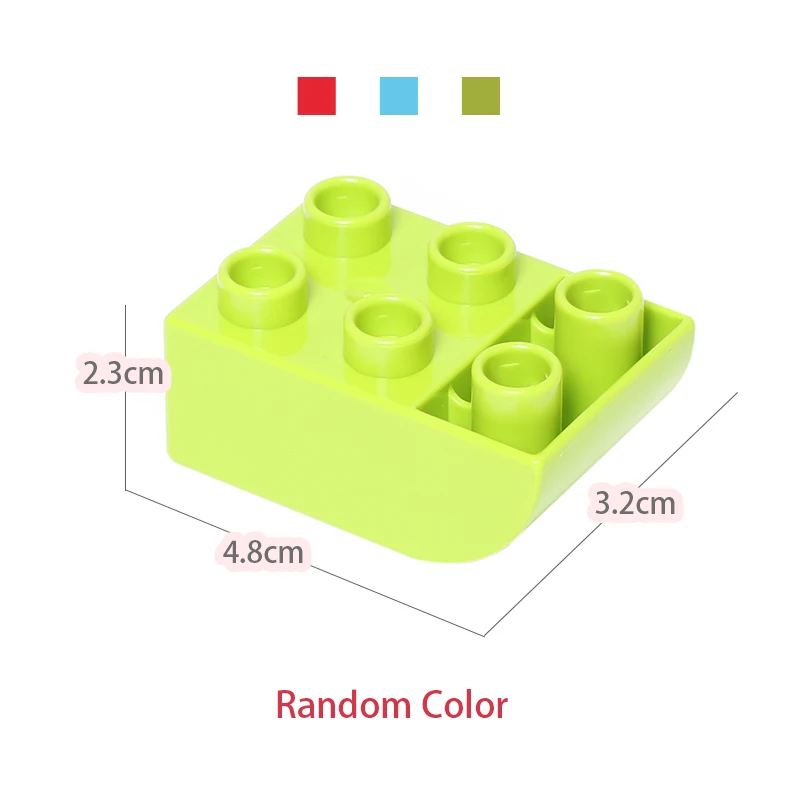 Big Size DIY Building Blocks Accessories Building Bricks Parts Educational Toys for Children Gifts