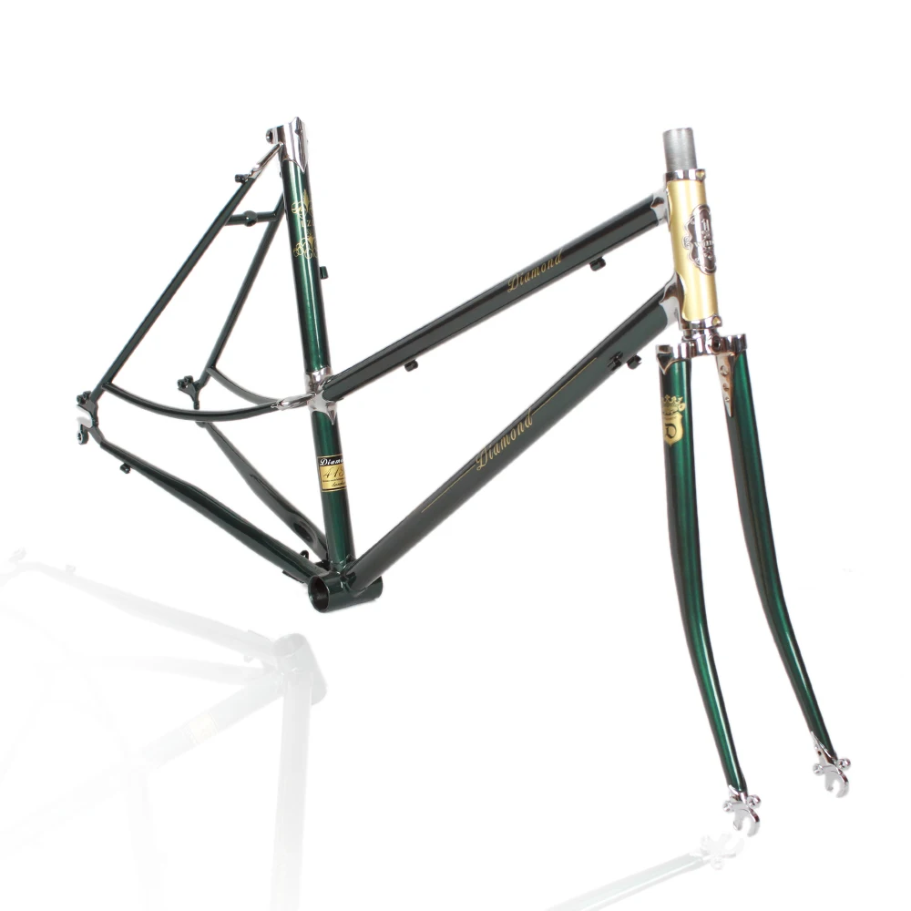 

Reynolds 520 frame chrome-molybdenum steel road Vintage Bicycle Frame Reynolds frame Customize frame columbus pipe frame