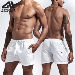 Aimpact-quick-dry shorts para homens, casual, praia, surf, corrida, corrida, natação, verão, am2166