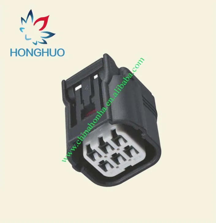 

Free shipping 5sets 6pin plastic housing plug auto wiring harness waterproof cable connector 6189-7040