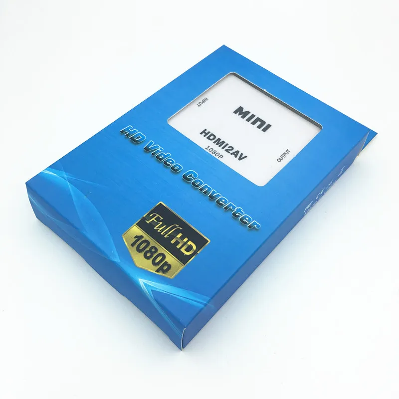 1080P HDMI TO AV 3 RCA คอมโพสิต CVBS S-VIDEO CONVERTER อะแดปเตอร์ PS3 SKY HDTV DVD สำหรับกล่องทีวี