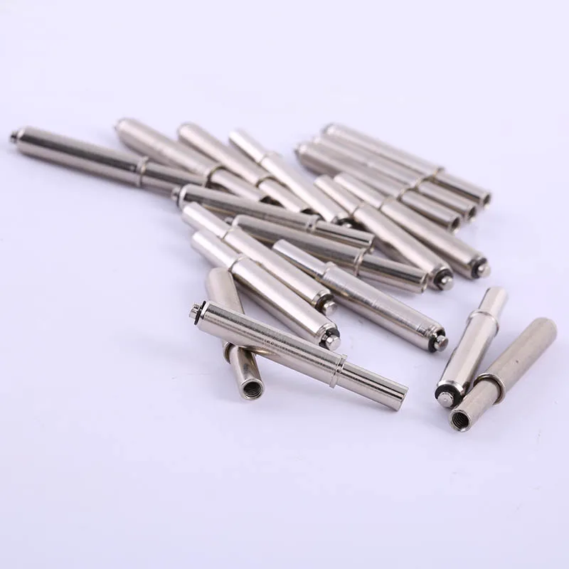 50Pcs Round Head Short Mouth Positioning Needle Length 36mm Drilling Test Probe Electrical Accessories Nickel Plated Positioning