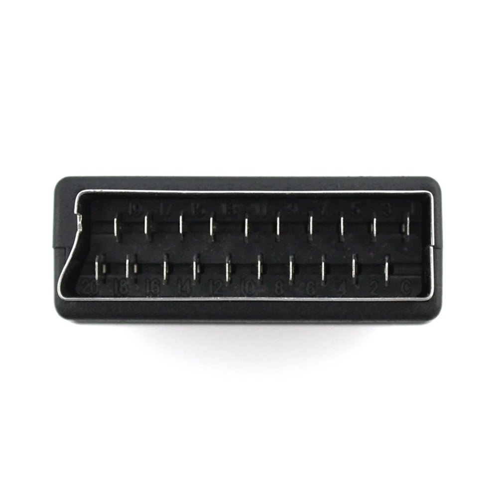 Spina maschio scart di alta qualità a 3RCA Phono femmina AV TV Ingresso adattatore audio video per PS4 per WII DVD VCR