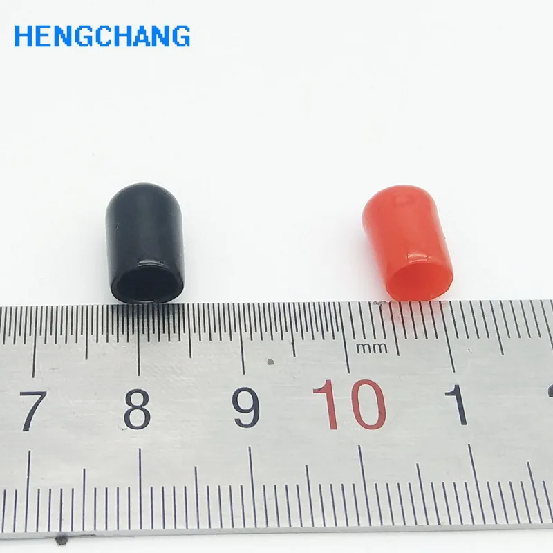 Rubber Covers 6mm Dust Cap For SMA Connector RF SMA Protection Cover 100Pcs