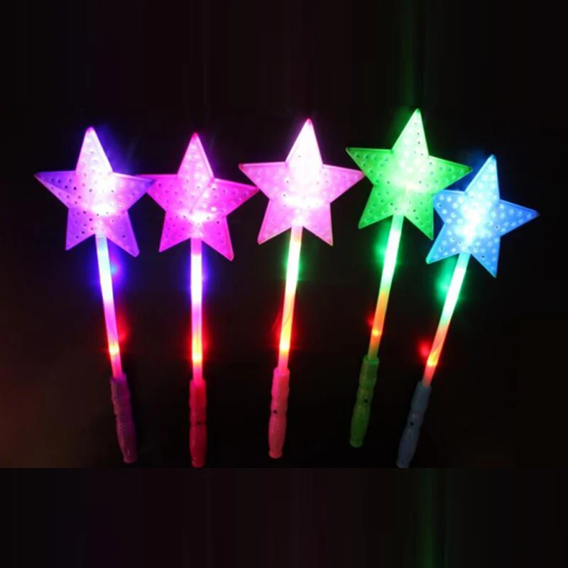 

glow sticks wedding decoration LED Stick Colorful Flashing Batons Light-Up Stick Festival Party Decoration Concert Prop Bar