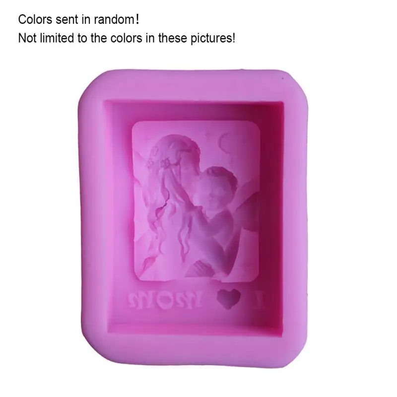 Mother Holding Baby Love Mom Craft Silicone Soap Mold Craft DIY Molds Cake Baking Mold Mothers Day Gift