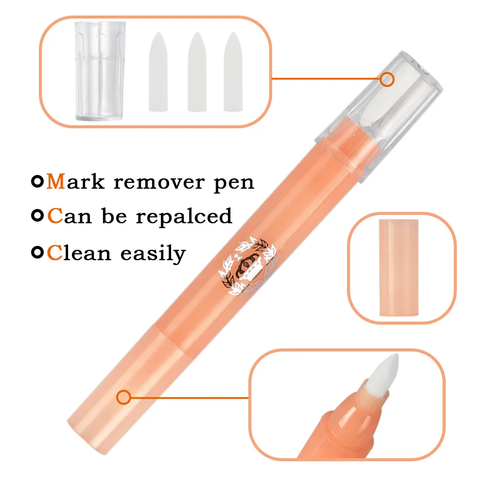 1 Pc Tattoo Marker Verwijderen Microblading Tattoo Supply Wenkbrauw Huid Marker Verwijderen Magic Gum Makeup Cleanser