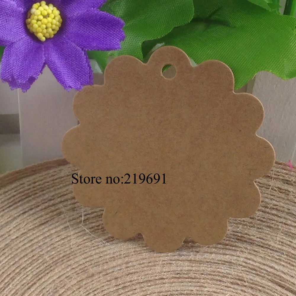 

Оптовая продажа, 100 шт./лот, бумажные бирки, крафт-бумага, вечерние бирки для свадебных подарков, коричневые, черные, белые