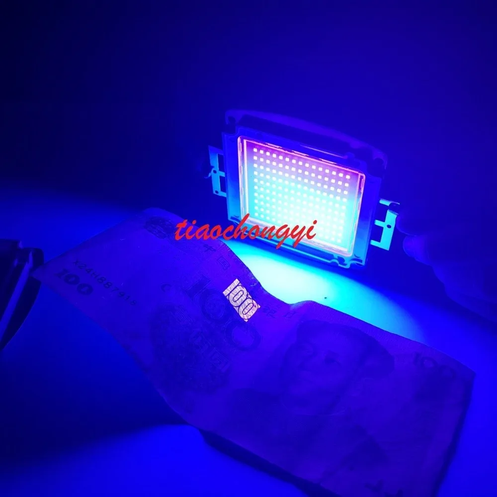 100W 150W 200W 300w Ultra Violet UV 395-400NM High Power LED Light