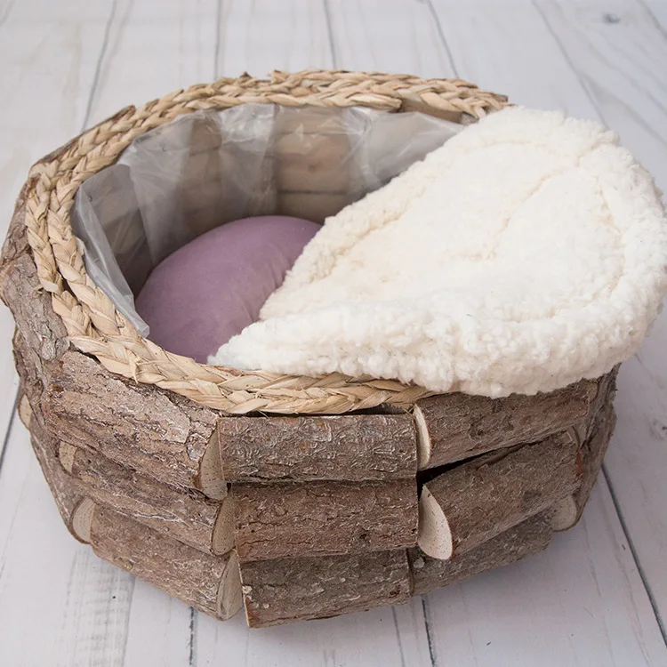 

Newborn Photography Props Posing hair Baskets Cushion Bath Baby Photoshoot Accessories Photo Shoot Backdrop