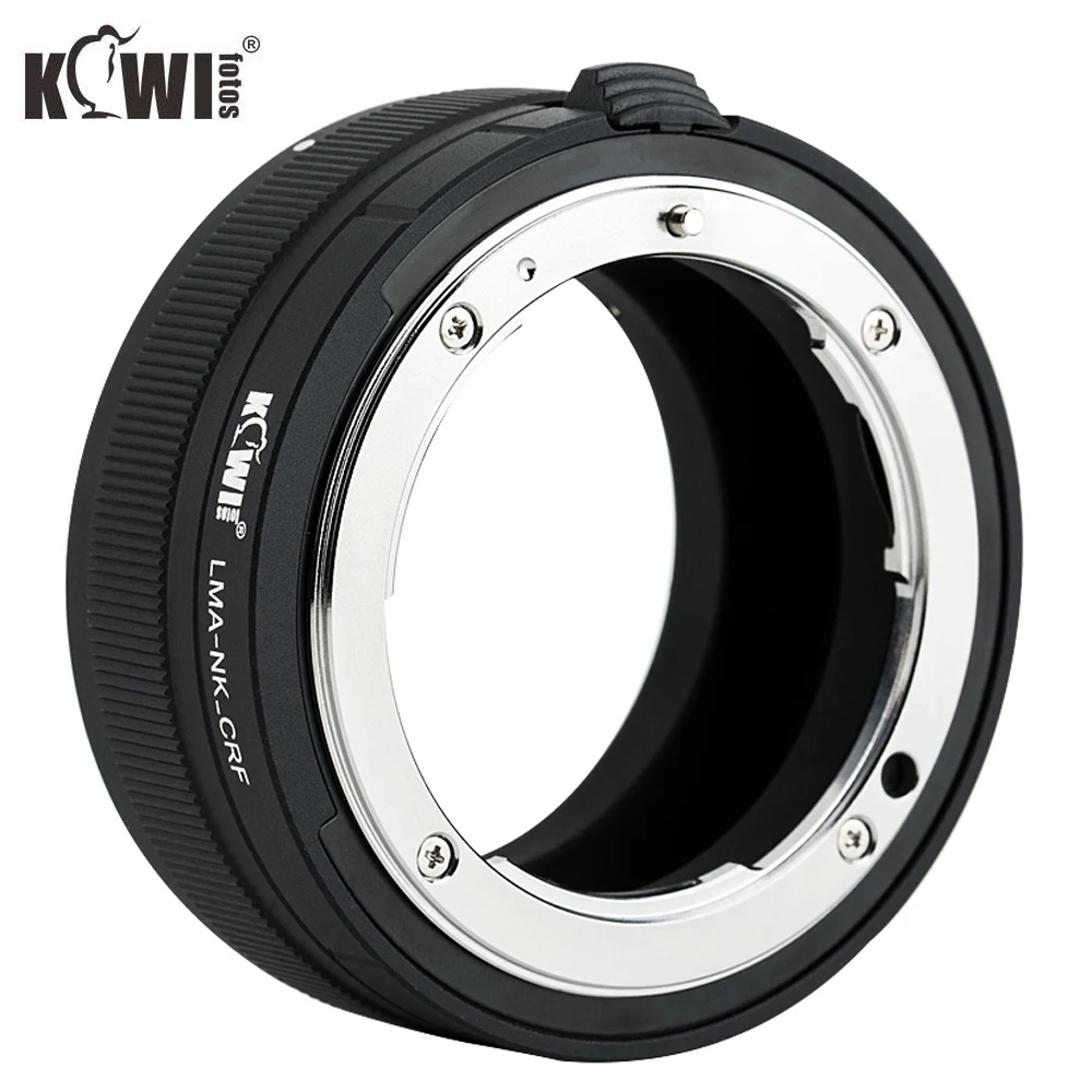 KIWIFOTOS LMA-NK_CRF Ống Kính Cho máy Nikon F Gắn Ống Kính cho Canon RF Gắn Thân Hợp Kim Nhôm + Đồng