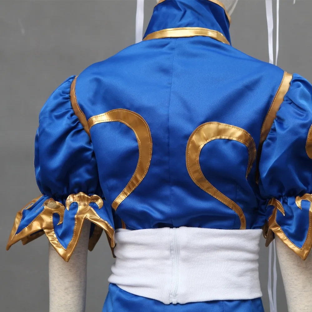 Athemis Street Cosplay Chun-Li Costume Cosplay bambino Plus Size Outfit e donna Set taglia su misura