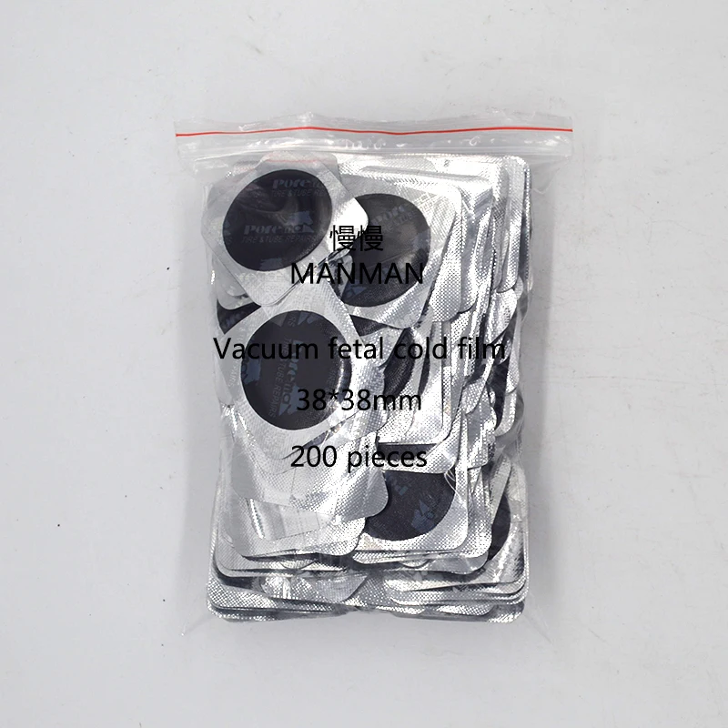 200Pieces / Box 38mm round nature rubber patch  tyre repair patch  remendo pneu tire repair Car tubeless tyre patches Tyre patch