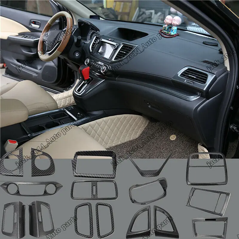 

Комплект накладок на внутреннюю рамку из углеродного волокна для Honda CRV 2012 2013 2014 2015 2016