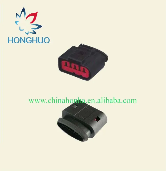 100sets 5pin/way Connector Terminal plug socket connectors jacket auto parts plastic parts female plug  connector